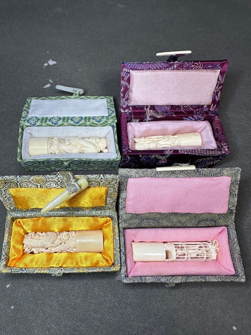 極上　印鑑　印材　置物　古美術品　 細密細工　骨董　アンティーク　彫刻 工芸品