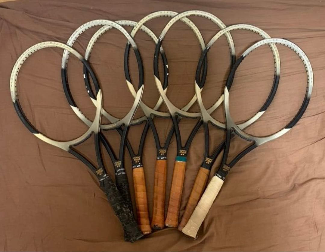 【お買い得】硬式テニスラケット ダンロップ プロ4000 RIM 7本セット