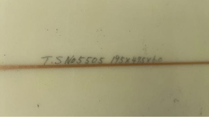 値下げ！サーフボード TRIANGLE オーダー品 ケース付き