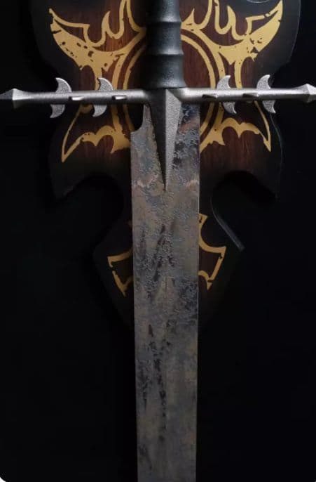 魔戒指輪王戒霊剣の首領アンゲマ巫王 武具 模造刀·模擬刀 Cosplay