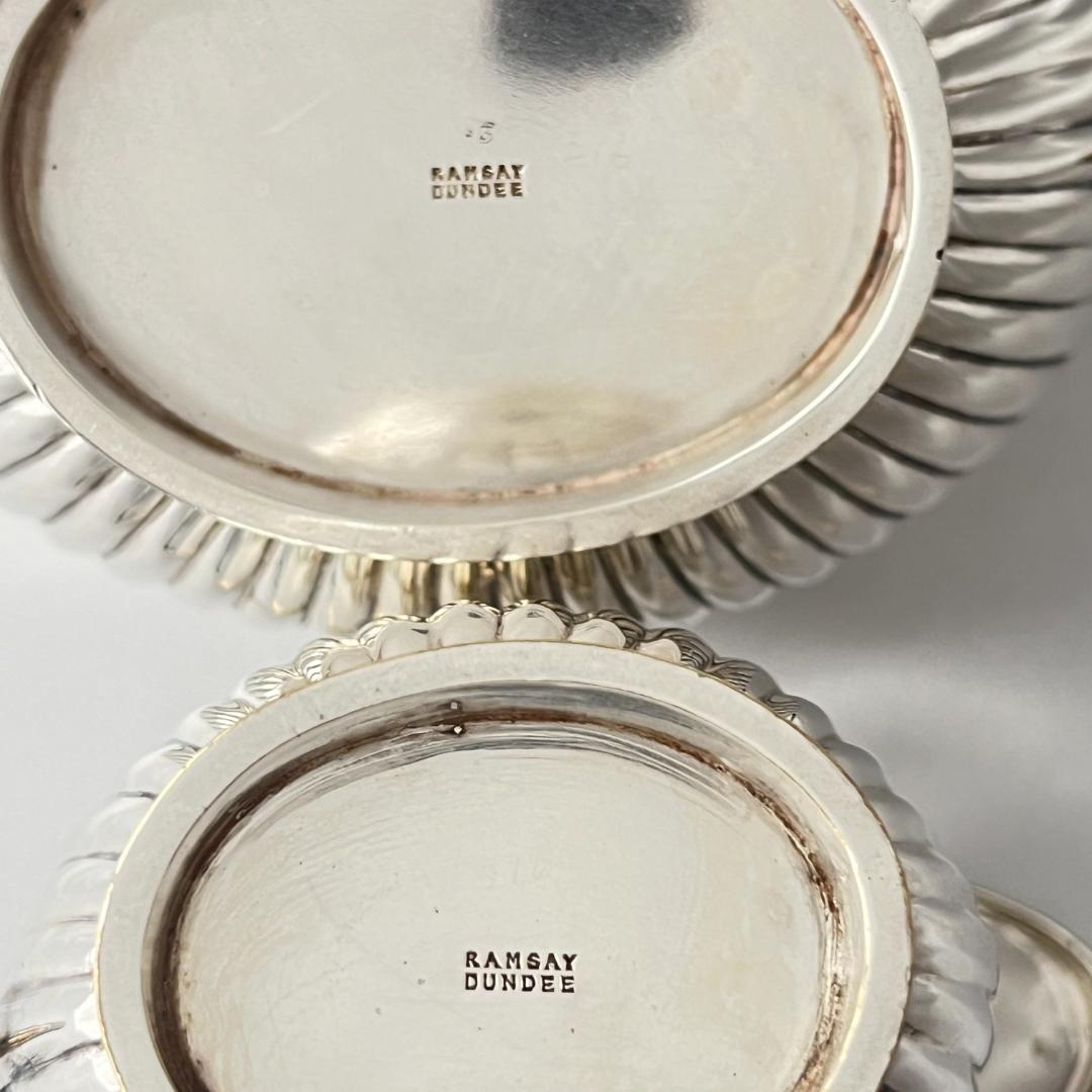 【Ramsay Dundee】クイーンアンスタイル ミルクジャグ /シュガーボウ