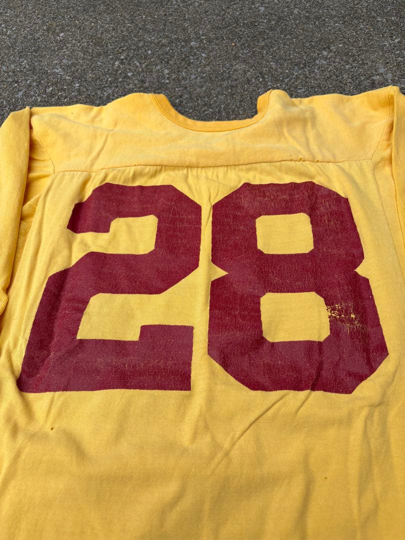 70s vintage フットボールT フットボールTシャツ