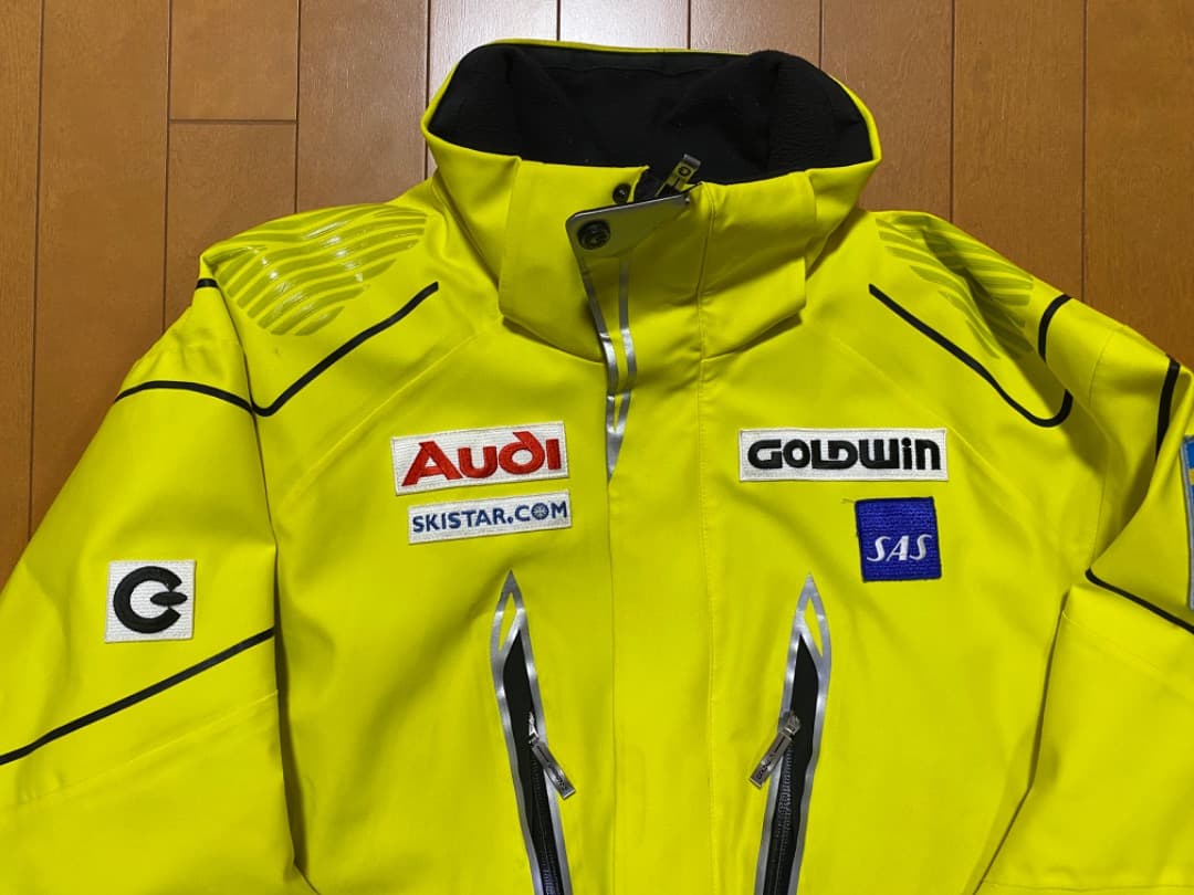 GOLDWIN スキーウェア ジャケット イエロー XL ユーズド