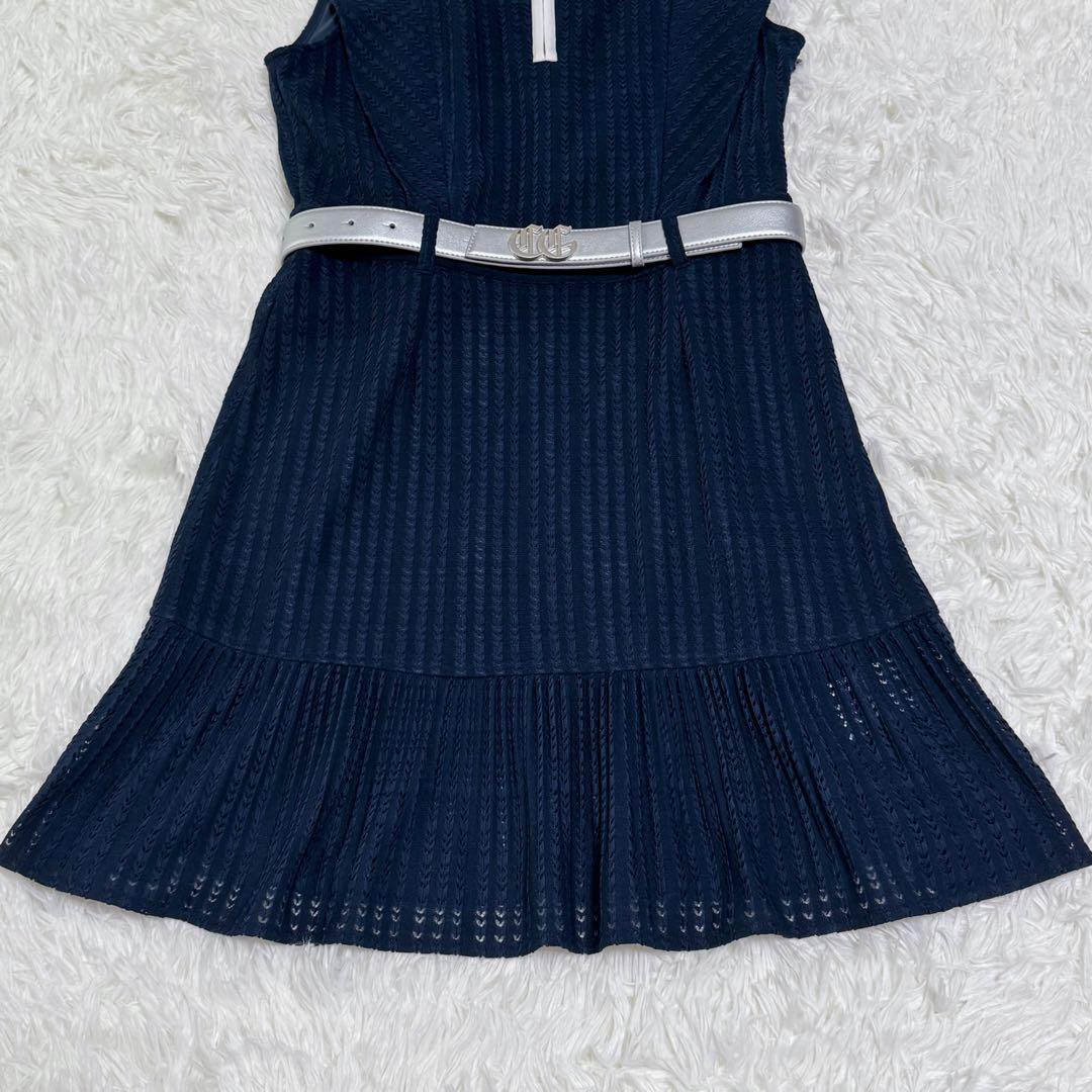 【極美品】完売品 CELFORD GOLF フリルワンピース ベルト 3点セット