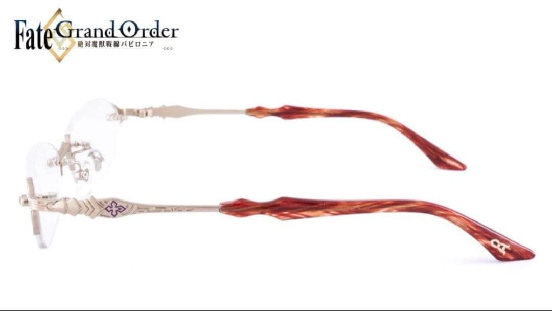 [新品・未開封] FGO Fate 執事眼鏡コラボ　ギルガメッシュ＋カードミラー