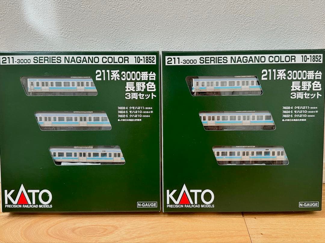 10-1852 211系3000番台長野色 3両×2セット