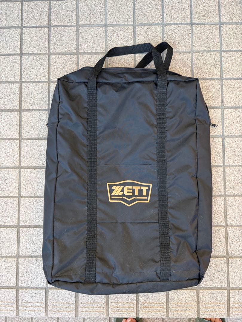 ZETT キャッチャー防具 一式 赤 JSAシールあり 収納バッグ付き 野球