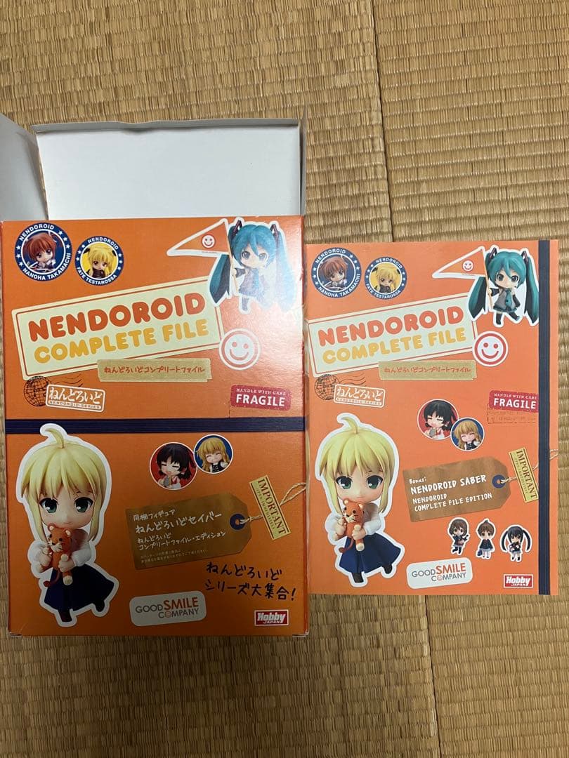 ねんどろいど　コンプリートファイルエディション　セイバーフィギュア付き