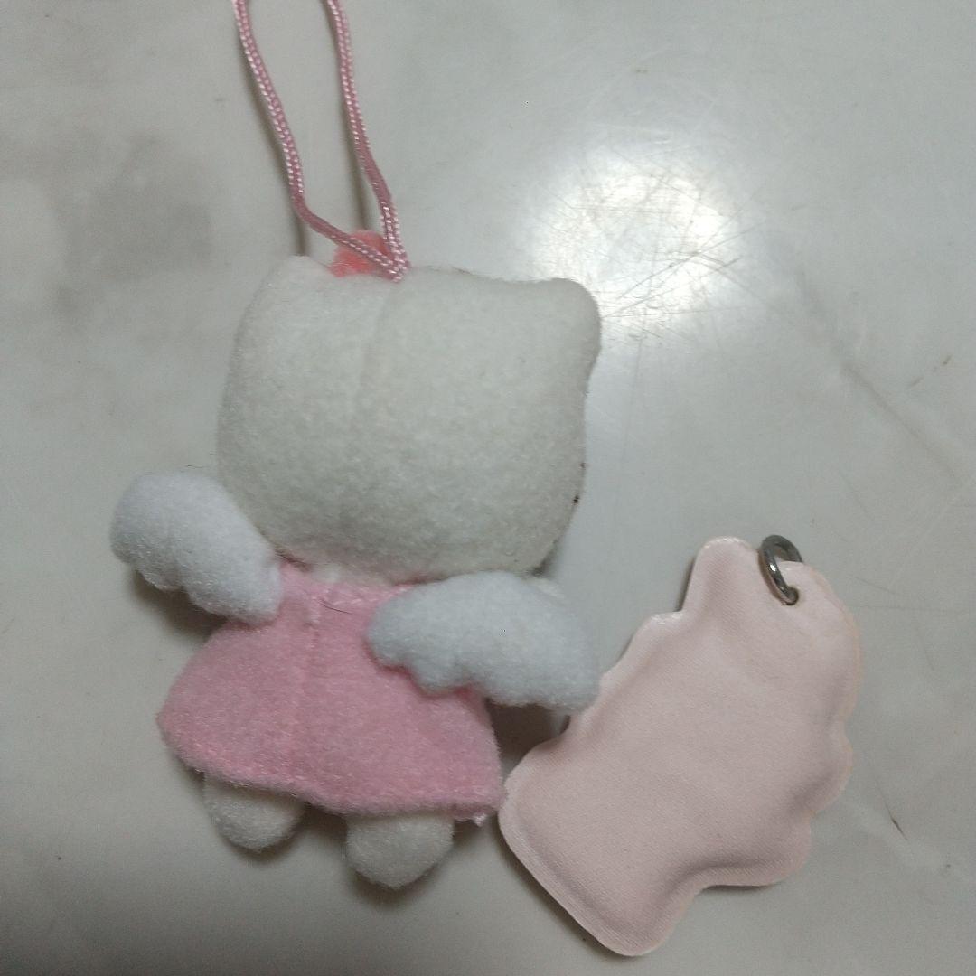 新品　エンジェル　ハローキティ　キーホルダー　マスコット　チャーミーキティ