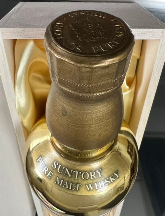サントリー山崎ゴールドボトル　60周年 ピュアモルトウイスキー