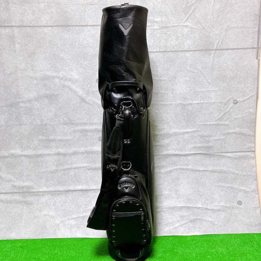 【極美品】Callaway ゴルフ キャディバッグ ブラック 9.5型 カート式