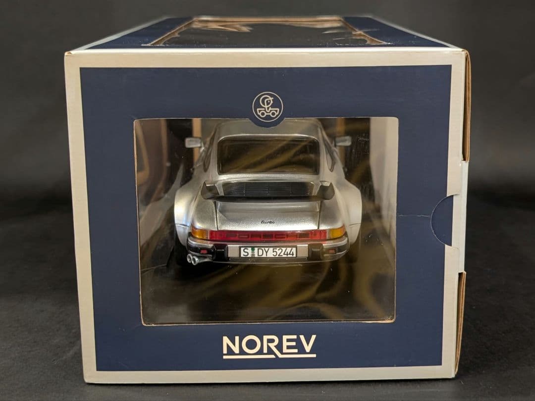 NOREV 1/18 PORSCHE 911 TURBO シルバー