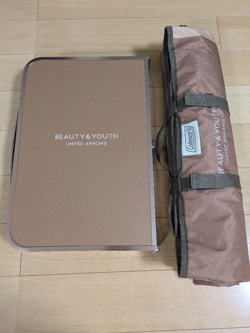 コールマン ユナイテッドアローズ レジャーシート ミニテーブルプラス UA21