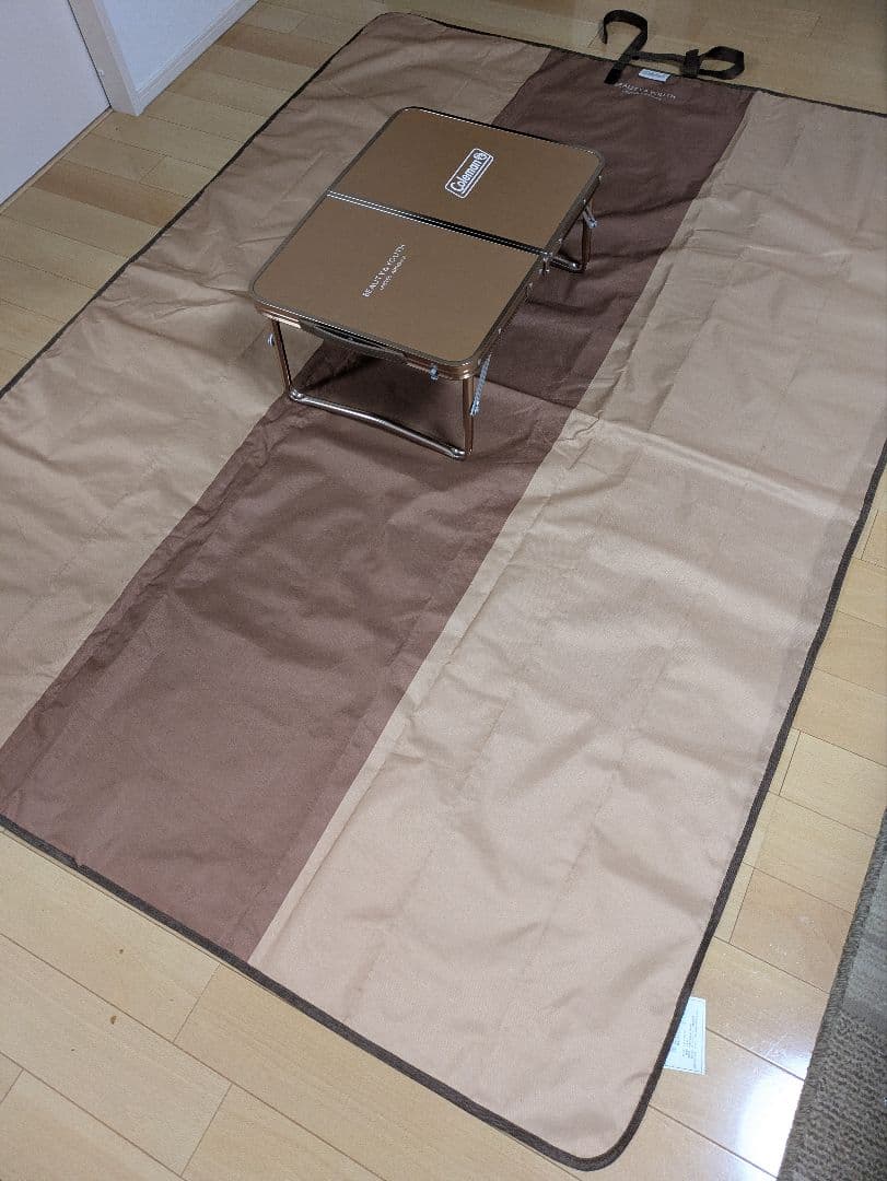 コールマン ユナイテッドアローズ レジャーシート ミニテーブルプラス UA21