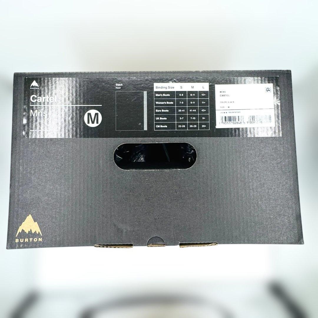 24-25 BURTON CARTEL Re:Flex Black Mサイズ新品