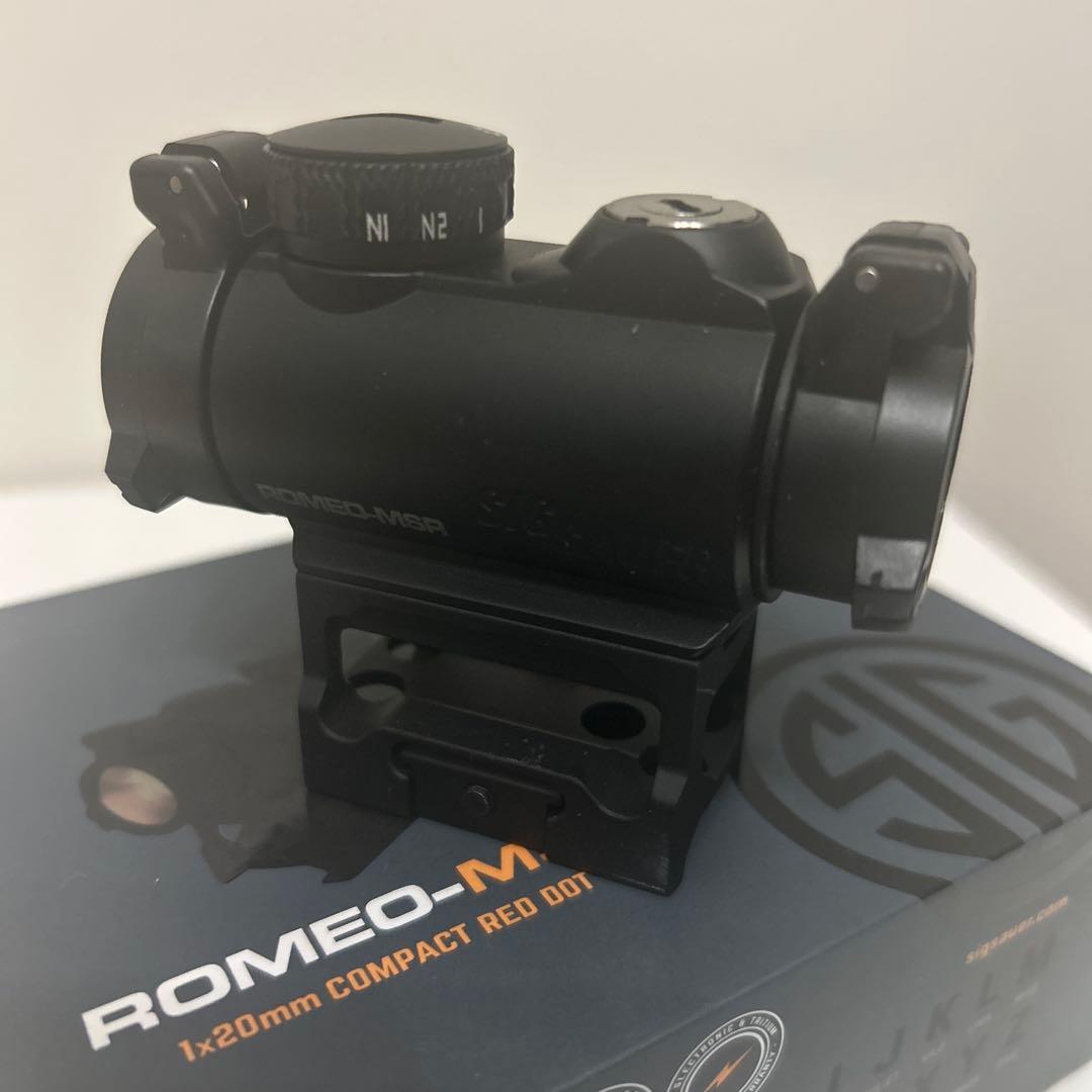 実物？ レプリカ？ SIG SAUER ROMEO-MSR ドットサイト
