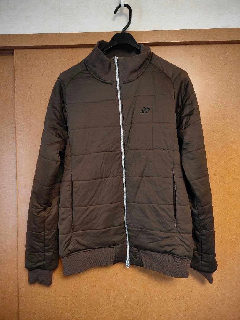 マスターバニー　ゴルフジャケット ダークブラウン グレー チェック