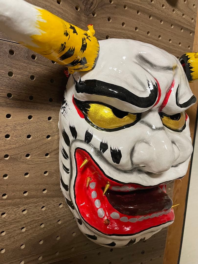 石見神楽　神楽面No.35