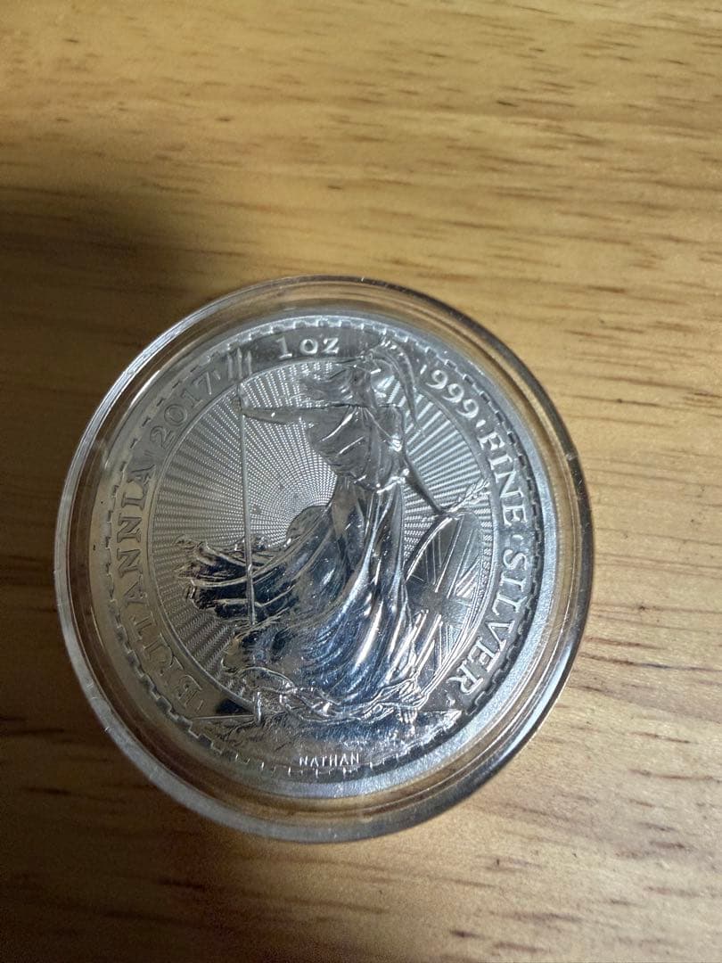 2017年 ブリタニア 999銀 1オンス