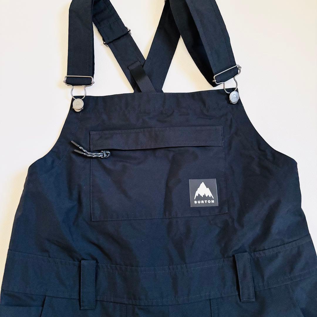 2576【極美品】バートン ビブパンツ ゴアテックス レディース スノボウェア