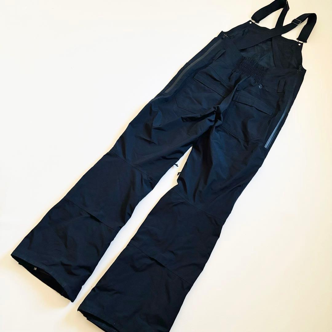 2576【極美品】バートン ビブパンツ ゴアテックス レディース スノボウェア