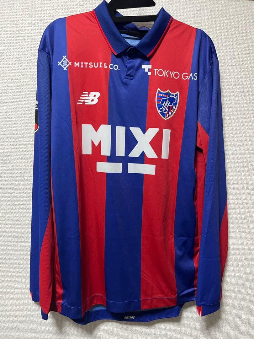 FC東京 New Balance 長袖ポロシャツ Lサイズ