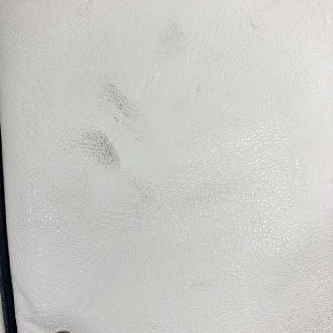 w1様PAPAS PLUS golf ゴルフバッグ ホワイト　パパスプラスゴルフ