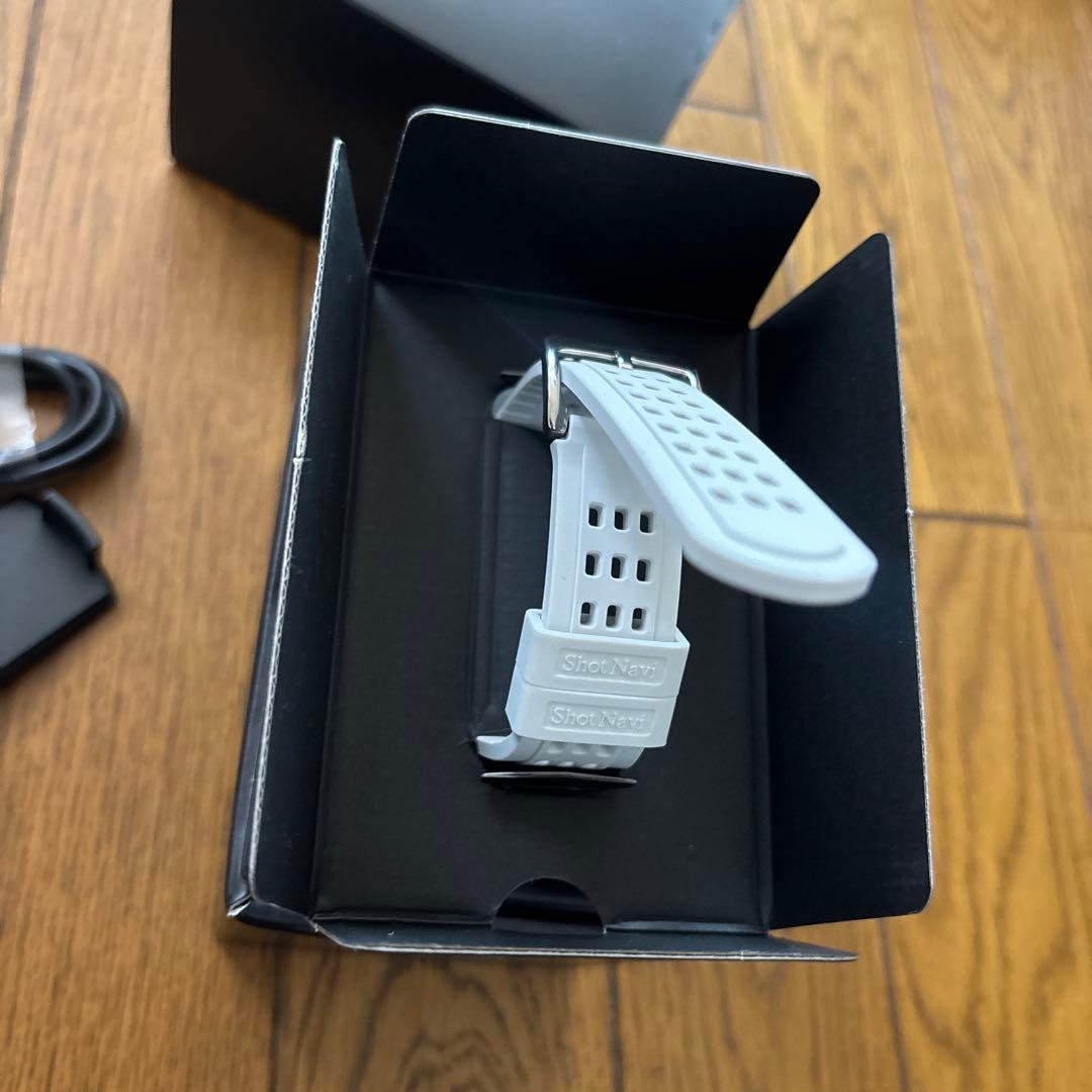 【新品】ShotNavi Crest 画面フィルム未剥がしゴルフ用GPSウォッチ
