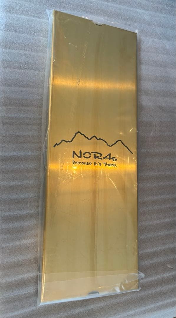新品未使用　超希少　NORAs 真鍮　NORAsフレーム　ハーフユニット天板
