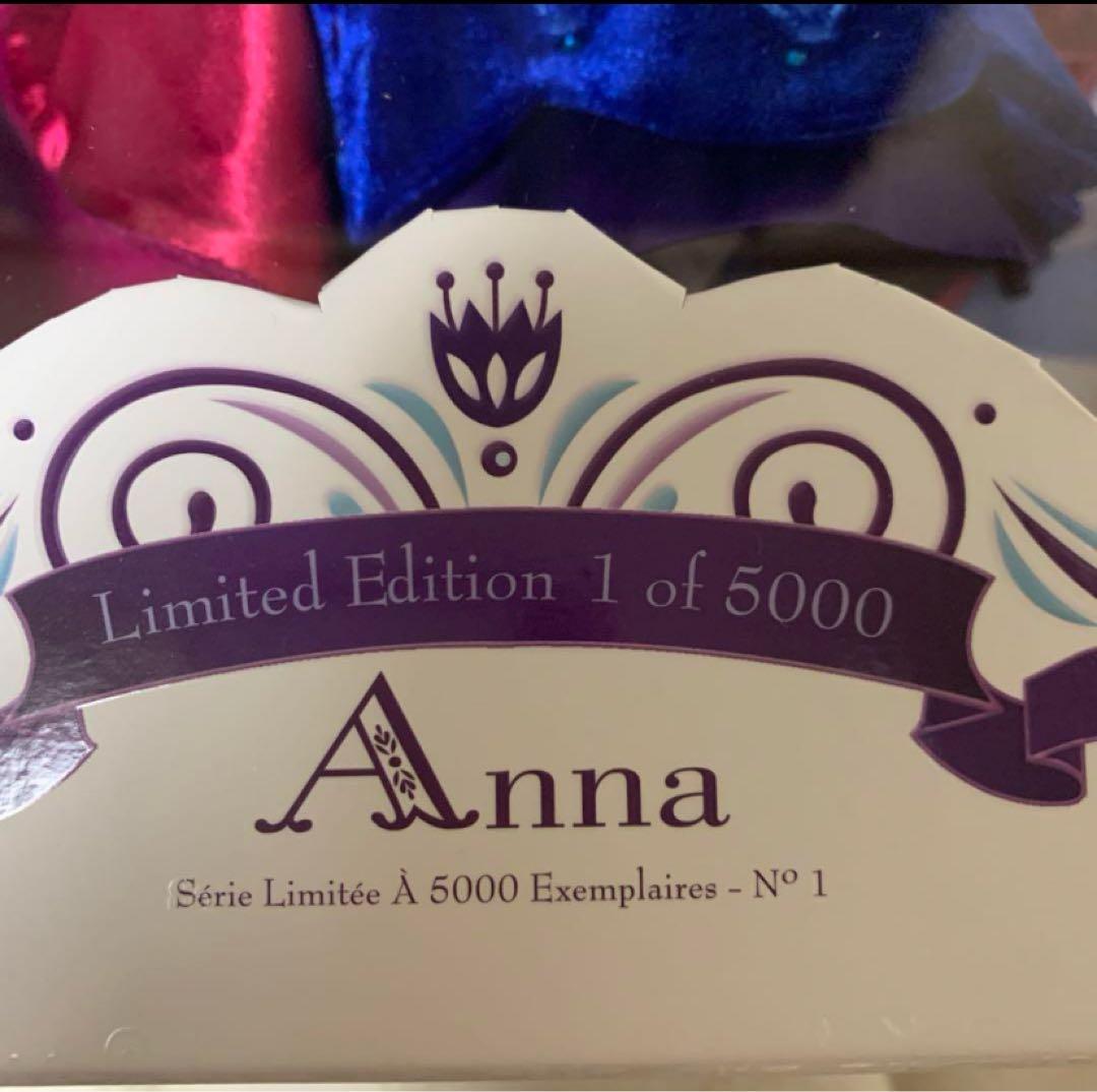 ディズニー　アナと雪の女王 アナ雪 リミテッドドール アナ エルサ 5000体