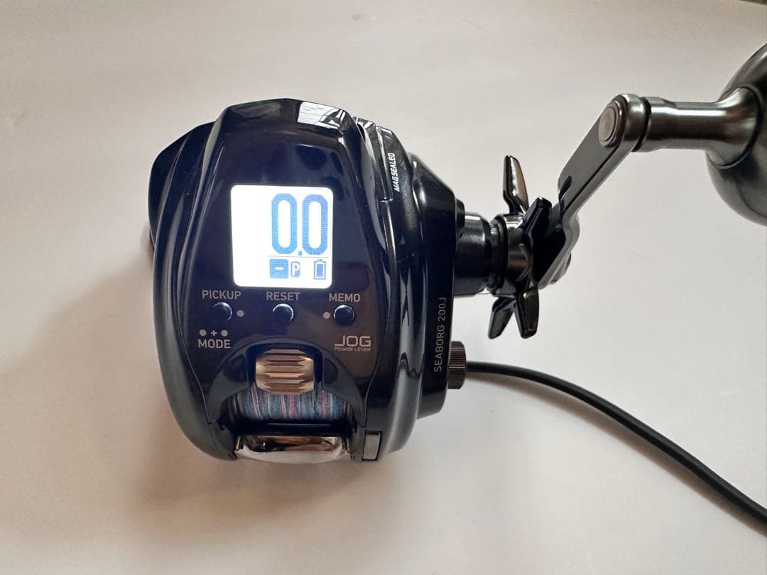 DAIWA SEABORG 200J 電動リール（キレイ目な中古）