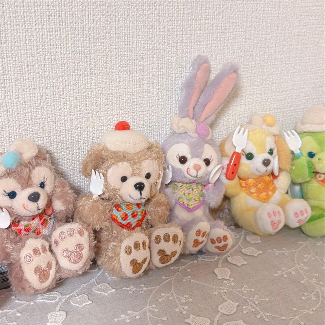 お顔厳選ディズニーシー　ダッフィー&フレンズぬいぐるみバッジ ワンダフルキッチン