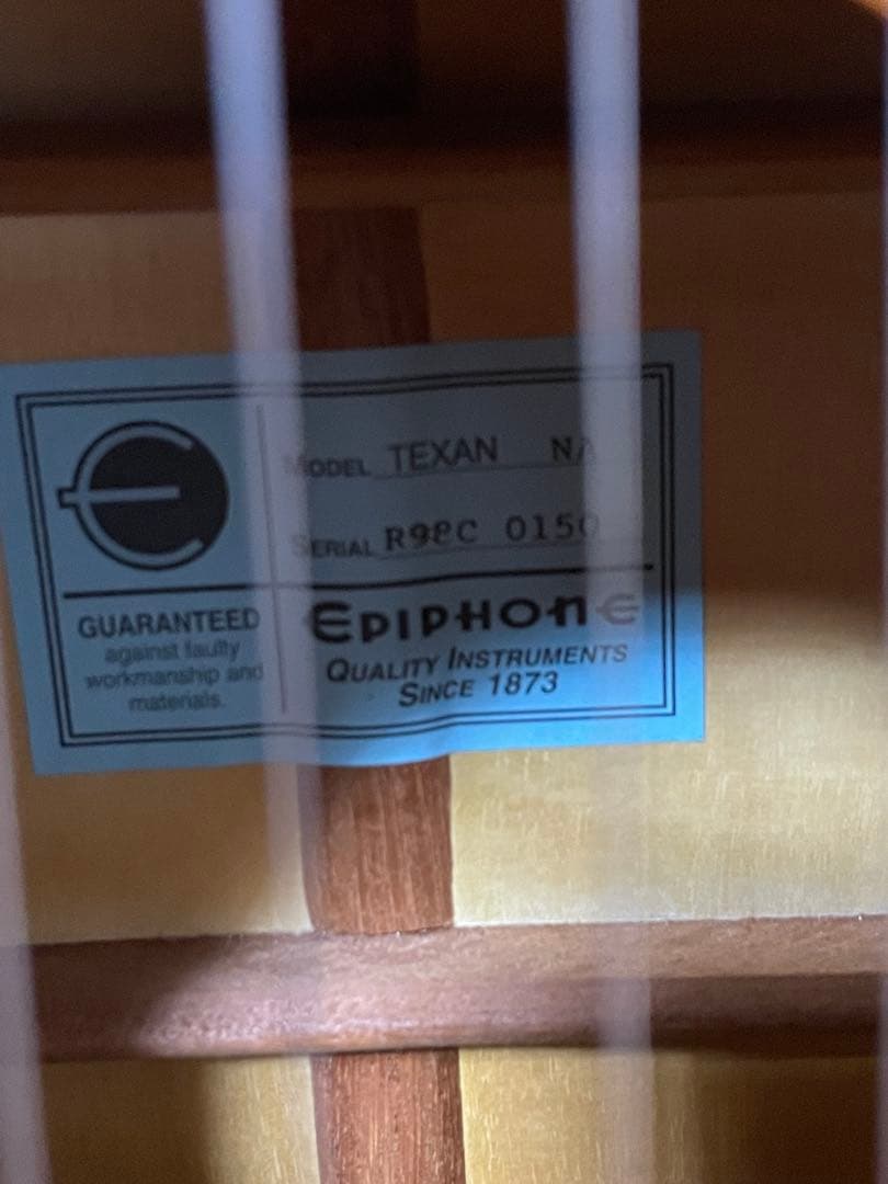 EPIPHONE TEXAN ギター