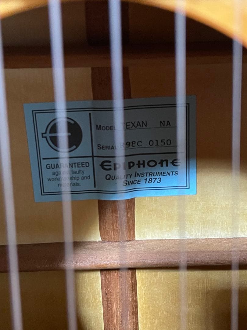 EPIPHONE TEXAN ギター