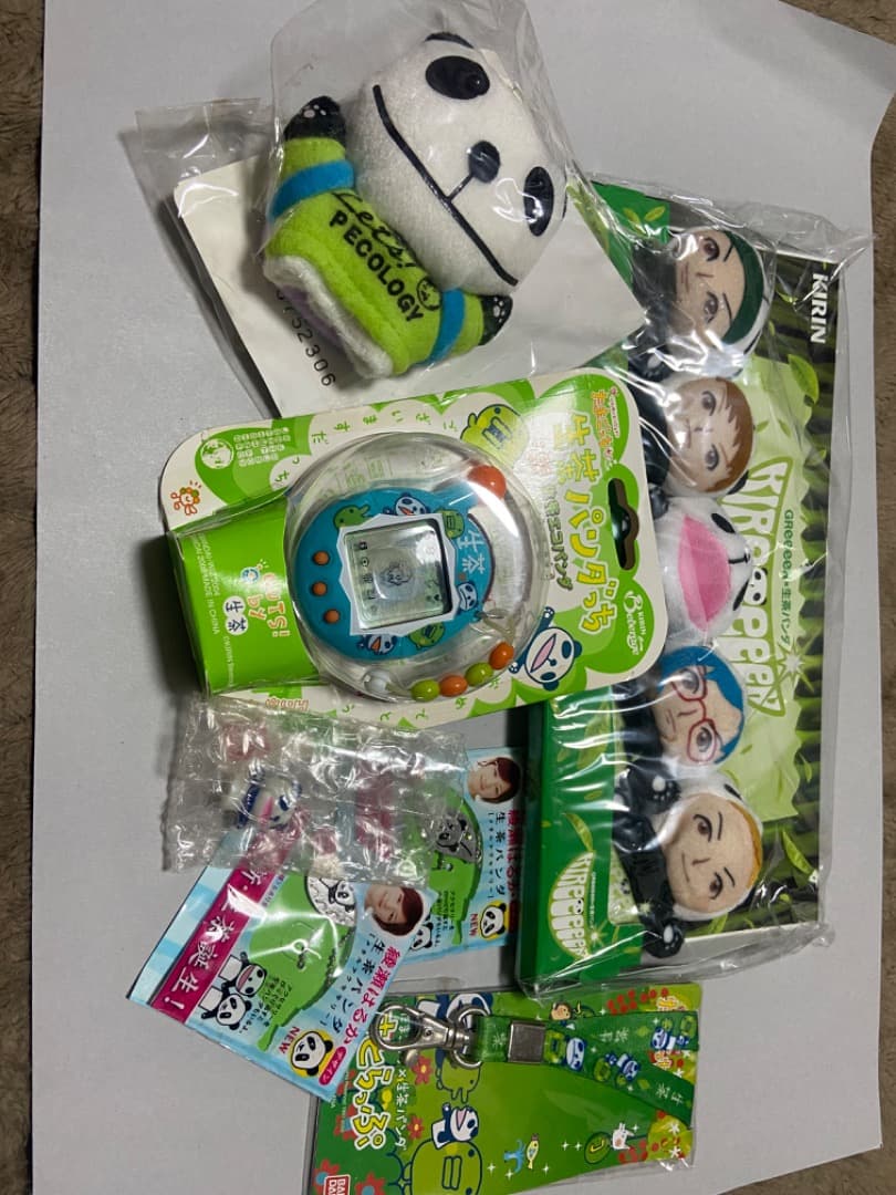 生茶パンダ パンダっち+Greeeen指人形激レアセット