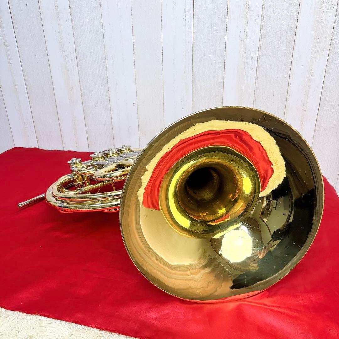 YAMAHA ヤマハ YHR-664 フルダブルホルン マウスピース付き