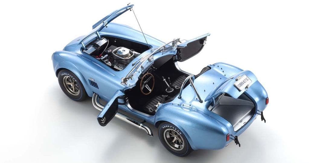 京商　シェルビー コブラ　427 S/C Viking Blue 1/12