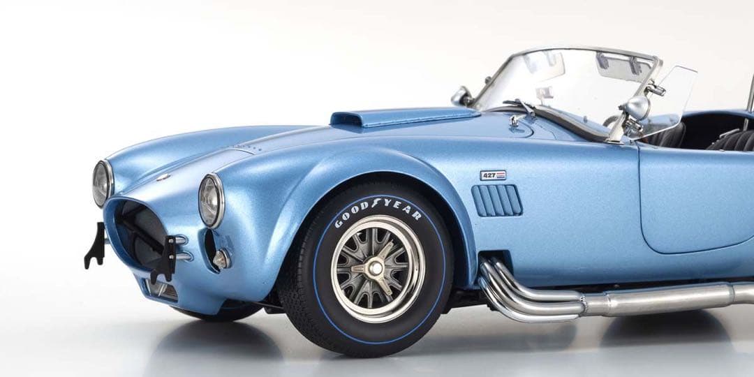 京商　シェルビー コブラ　427 S/C Viking Blue 1/12