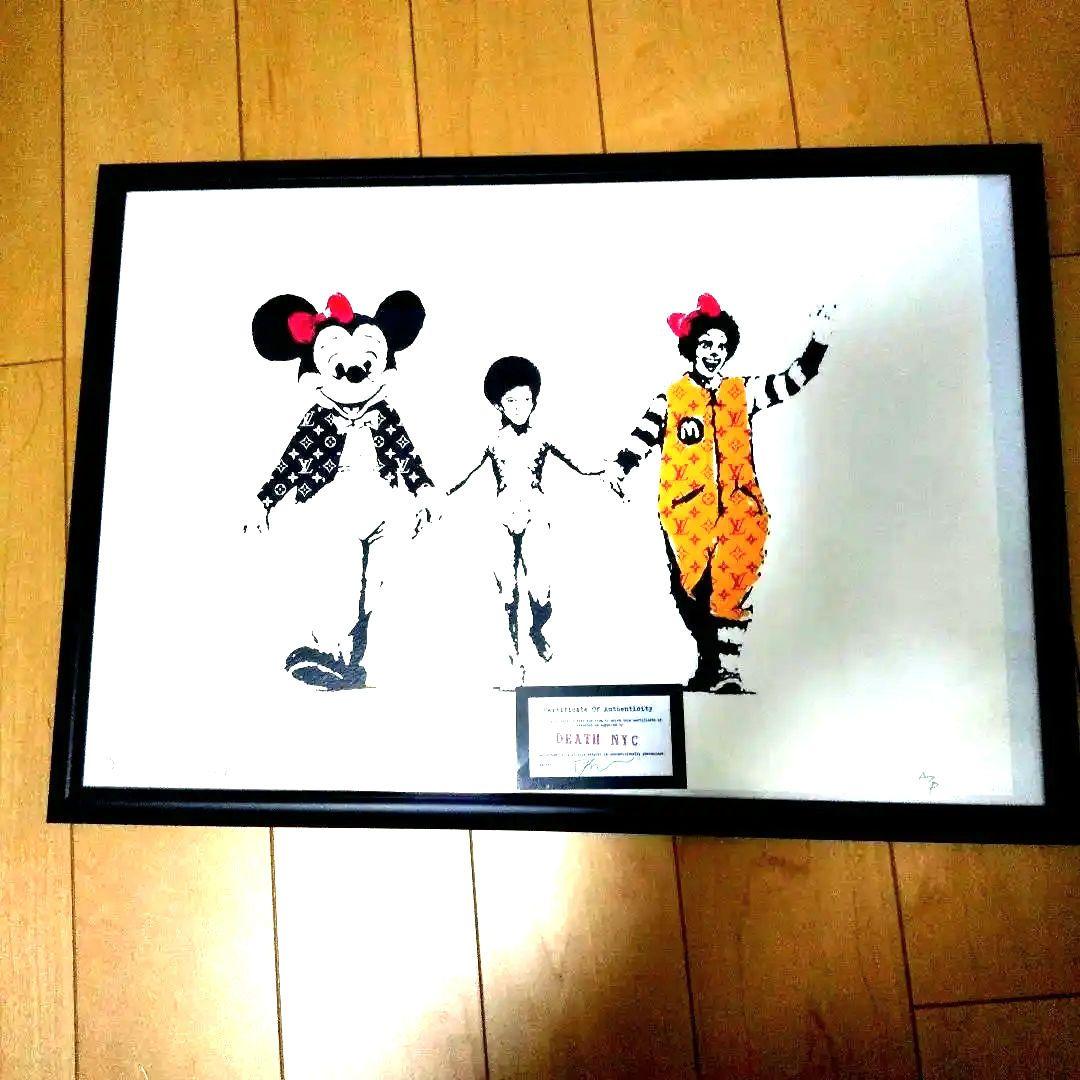 DEATH NYC ストリートアート■ 世界限定