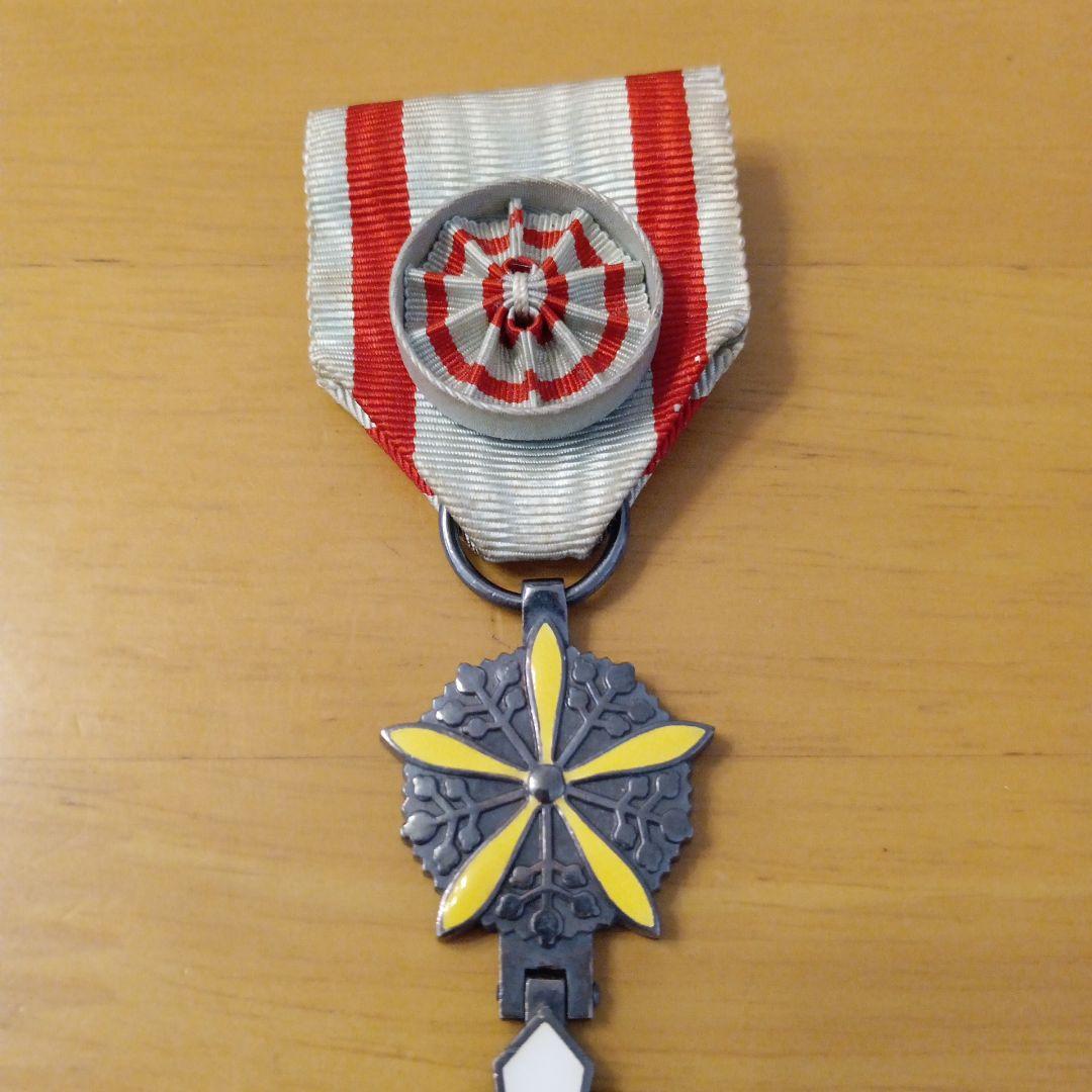 【激レア】勲四位景雲章 本物保証 大満州国 皇帝 溥儀 勲章 徽章 31