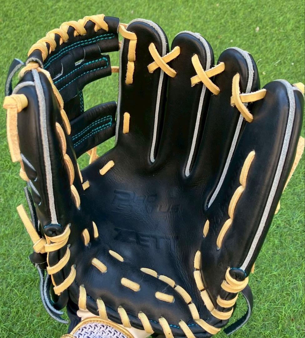 ZETT プロステイタス オーダー 硬式 内野手用 未使用 日本製 専用袋箱付