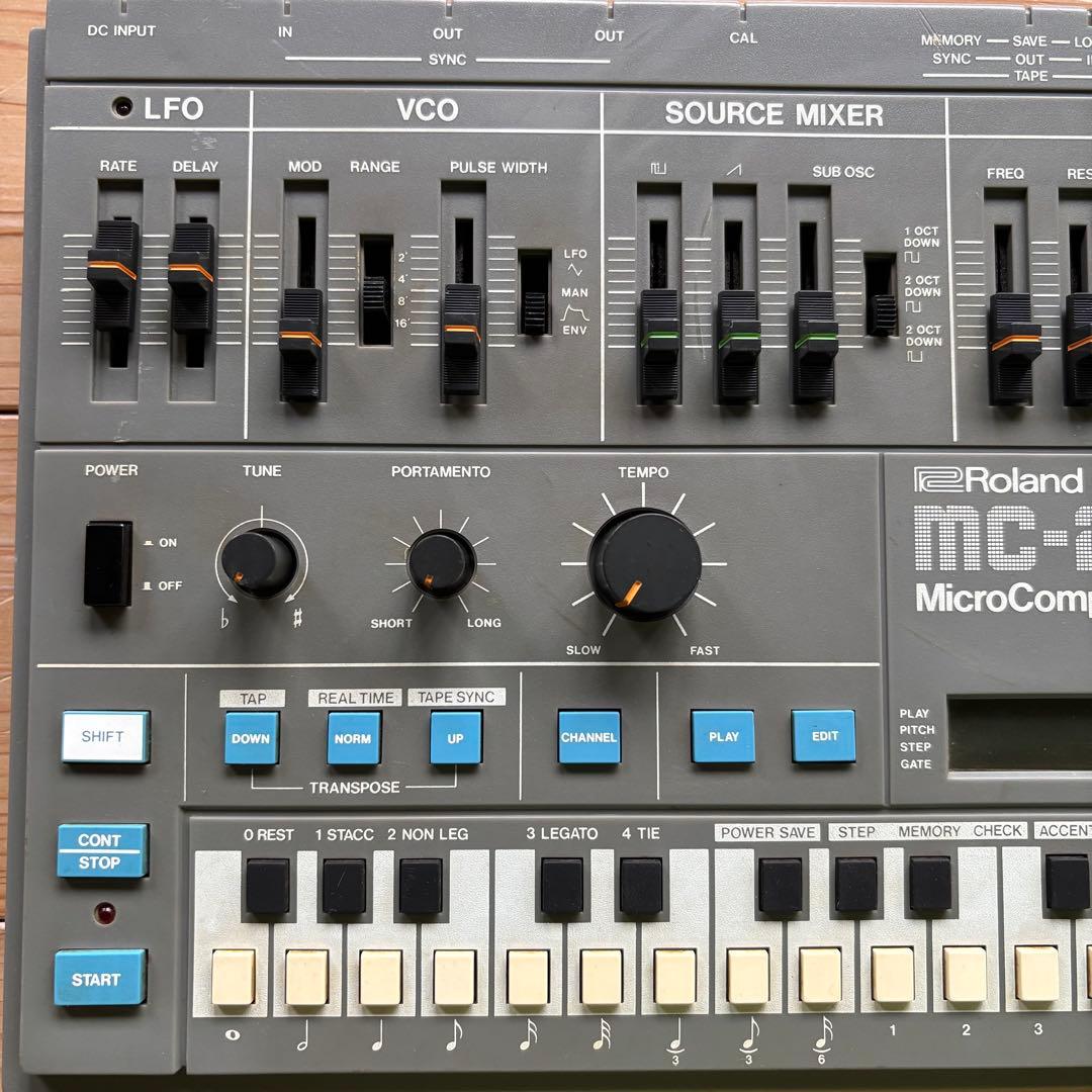 Roland MC-202 Micro Composer 取説・箱付