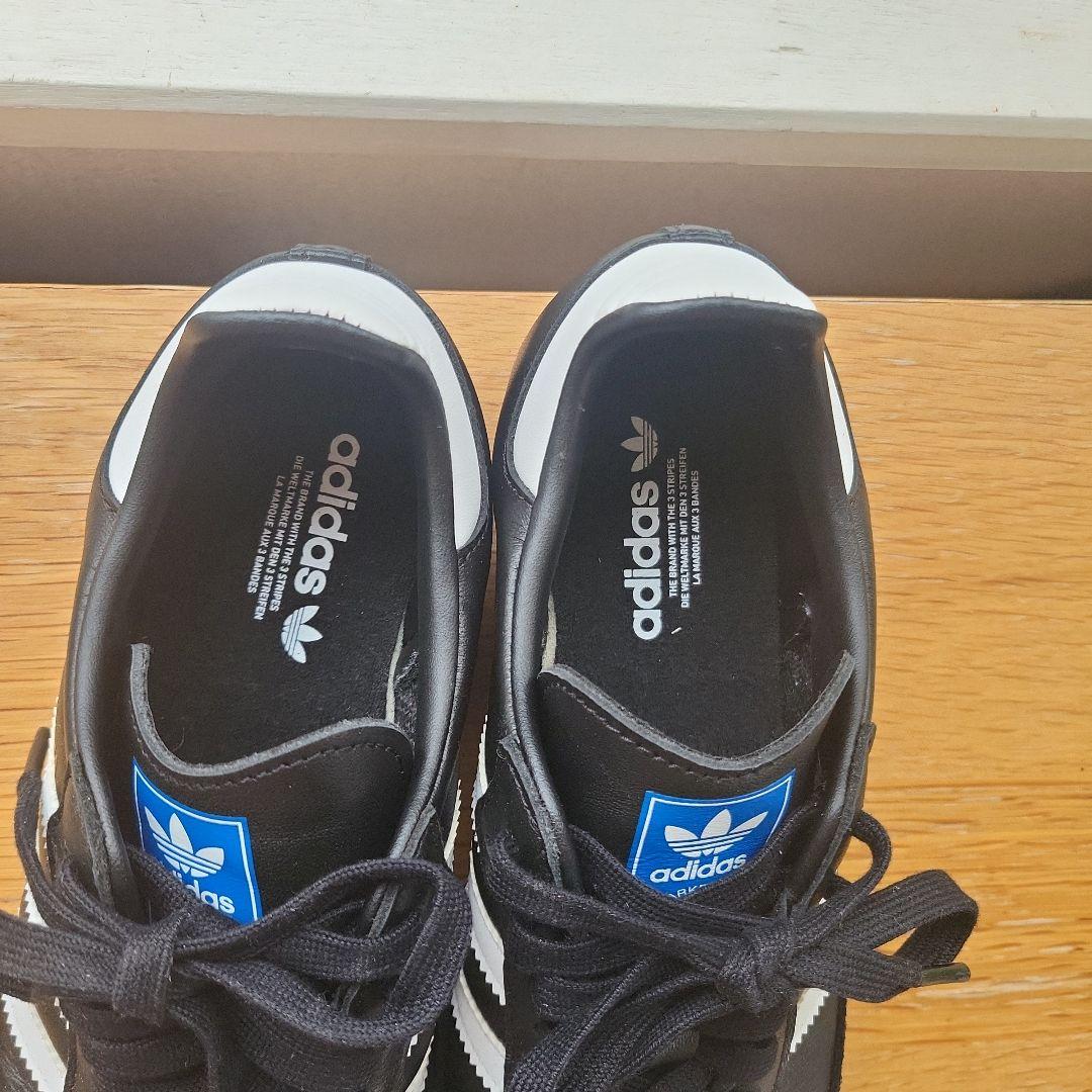 adidas Samba ブラック/ホワイト シューズ 23.5センチ