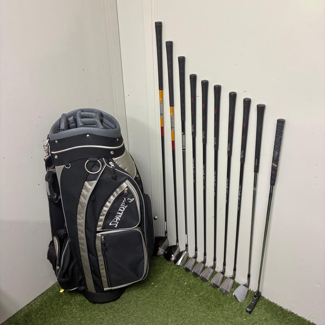 メンズゴルフクラブセット　【TaylorMade】【JPX】【ブリヂストン】