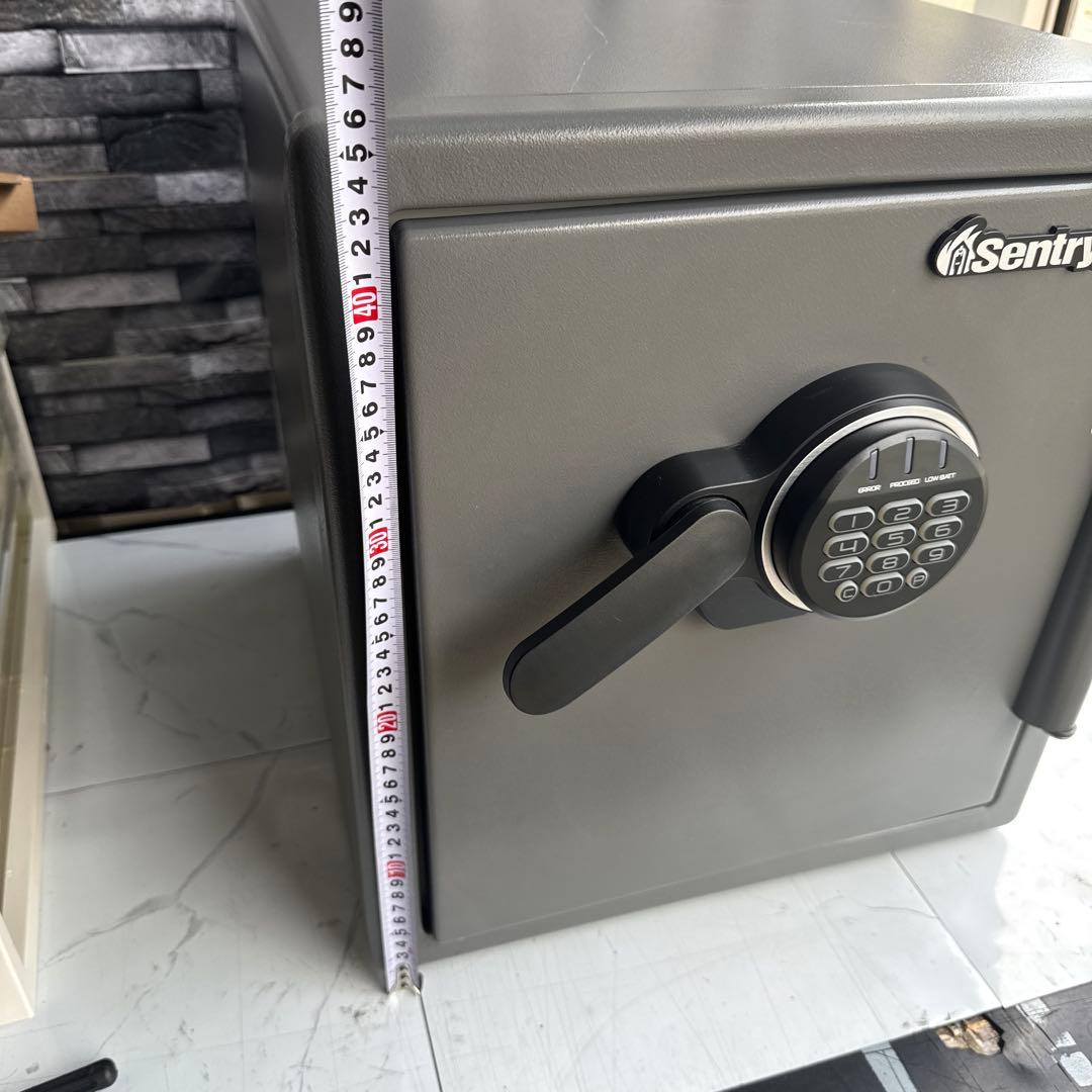 SentrySafe デジタル式耐火・防水金庫　テンキー式【A-165】