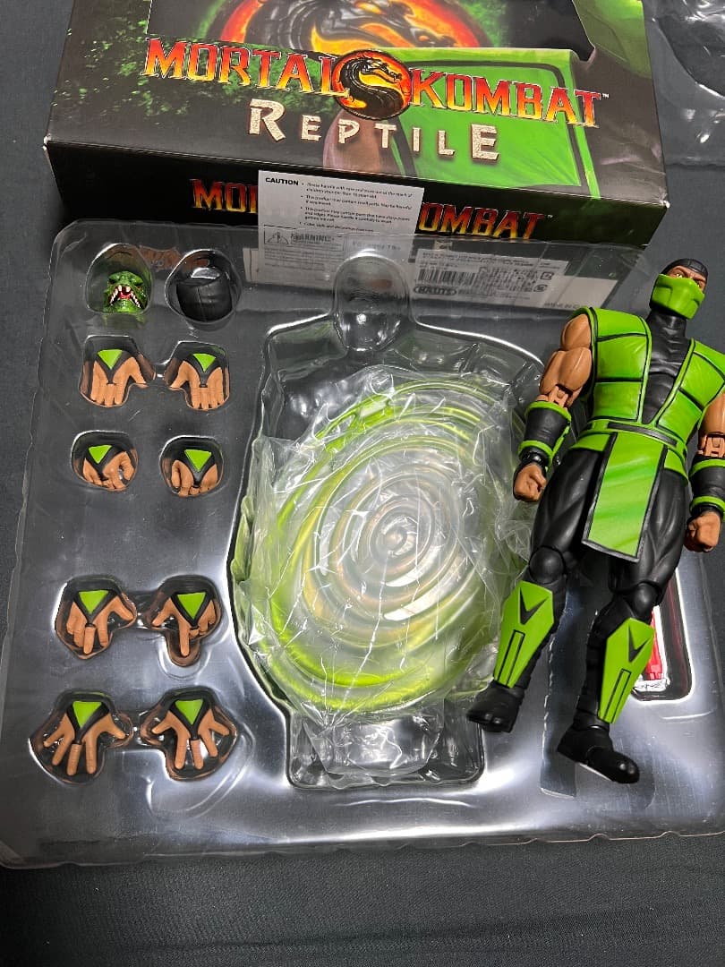 モータルコンバット ストーム コレクタブルズ レプタイル 1/12