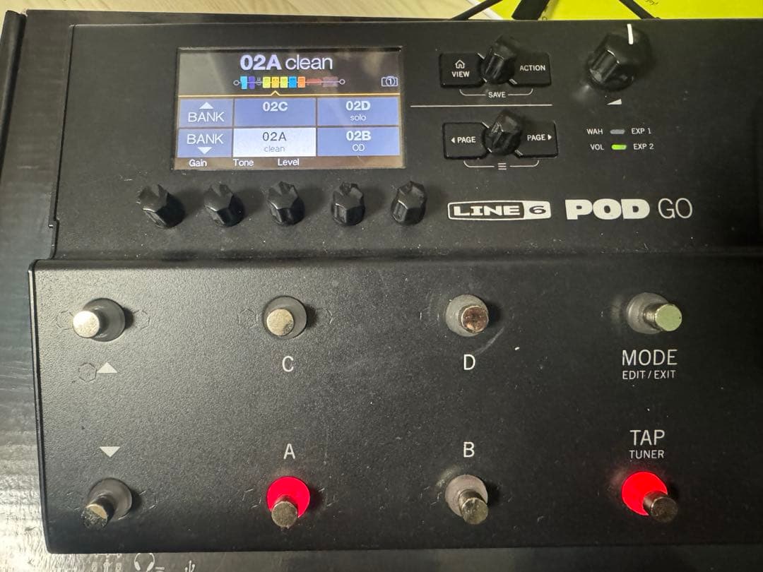 ギター Line6 POD GO