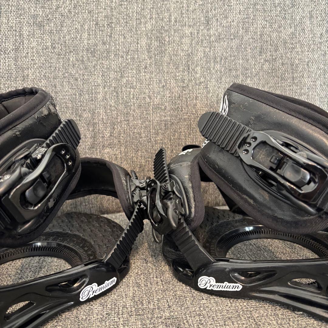 FLUX スノーボードビンディング ブラック