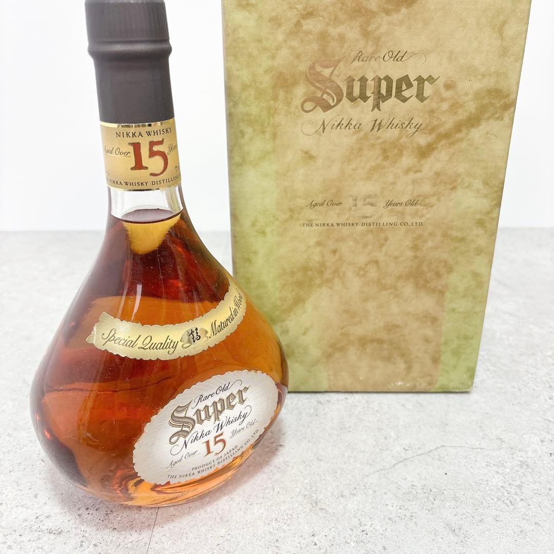 新品未開封 スーパーニッカ15年 NIKKA WHISKY 終売品 古酒