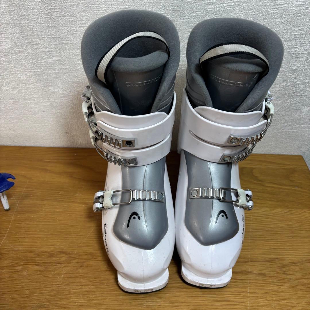 ジュニアスキーセット　K2 136cm 24-24.5cm ストック付